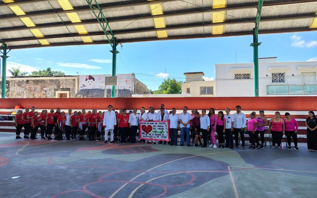 Llaman a tizimileños a activarse y cuidar su corazón