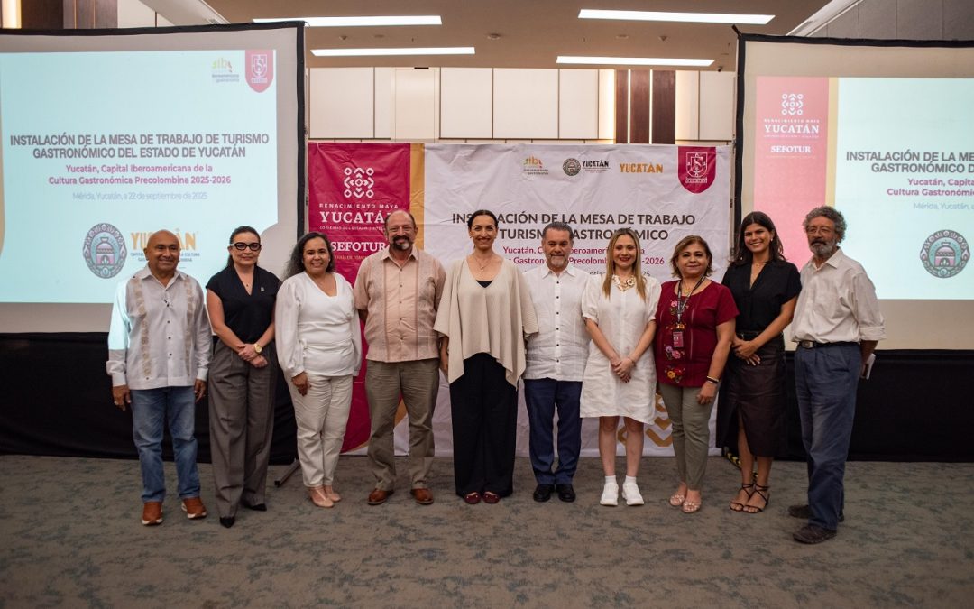 Suman esfuerzos por el Turismo Gastronómico de Yucatán