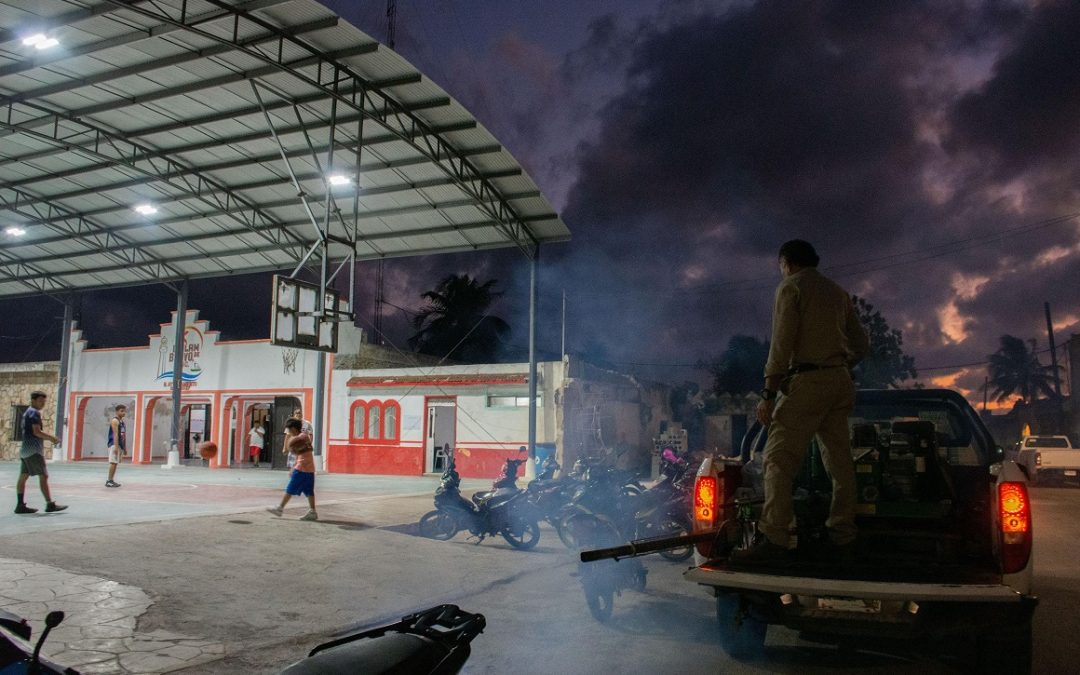 Refuerza Gobierno del Estado medidas contra el mosquito de la ciénaga