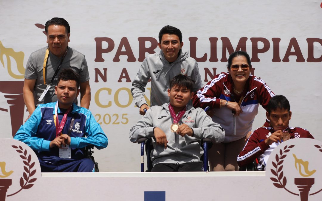 Brilla Yucatán en la Paralimpiada Nacional, con 36 medallas, en la primera etapa
