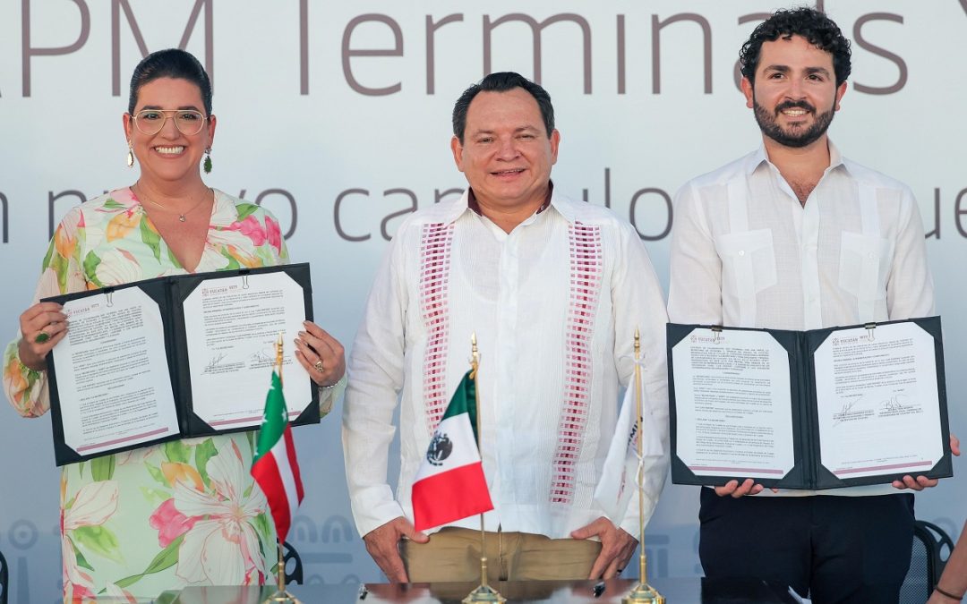 Inicia transformación de Puerto Progreso en un centro logístico internacional