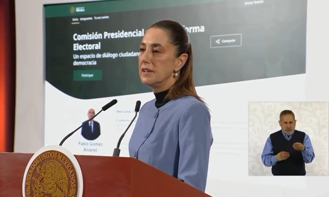 Será enviada propuesta de Reforma Electoral al Congreso, en enero