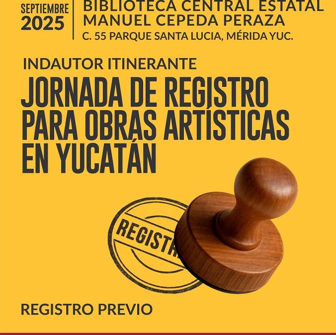 Abren Sedeculta e Indautor jornada de registro de obras creativas y artísticas
