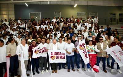 Inaugura Díaz Mena espacio de diálogo juvenil sobre salud mental