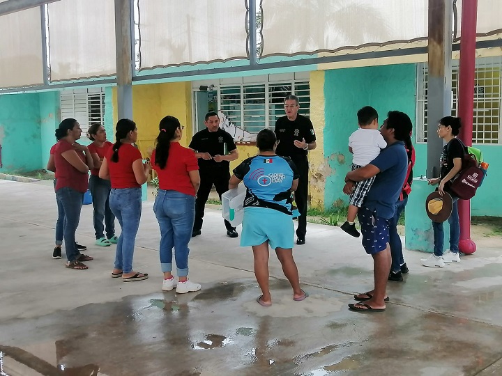 Promueve SSP en San Felipe acciones preventivas contra engaños telefónicos