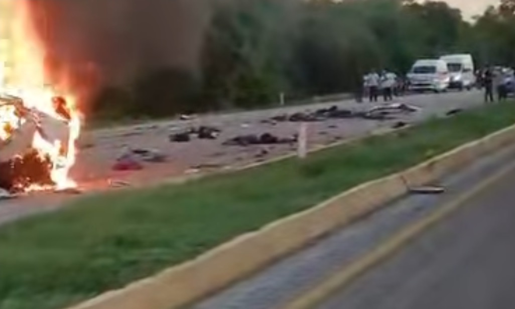 Sin identificar aun, dos víctimas del trágico accidente