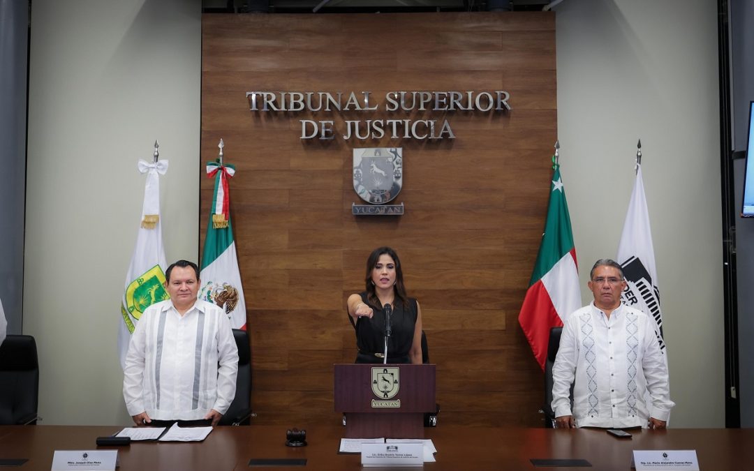 Inicia Yucatán nueva etapa en la impartición de justicia: Díaz Mena