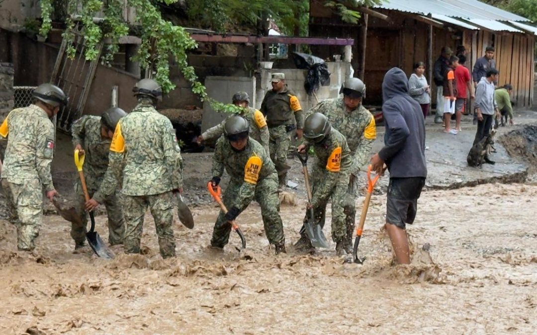 Atiende Gobierno Federal a la población afectada por las lluvias