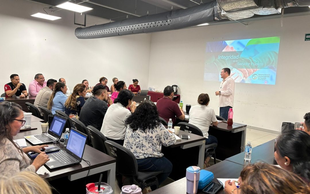 Fortalece Seseay la integridad en el servicio público a través de capacitaciones