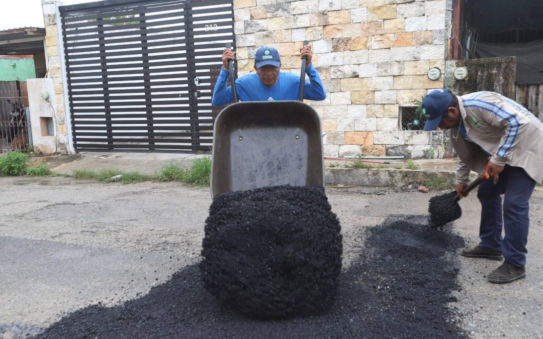 Ayuntamiento recibe 74 reportes diarios menos por baches, que en mismas fechas de 2024