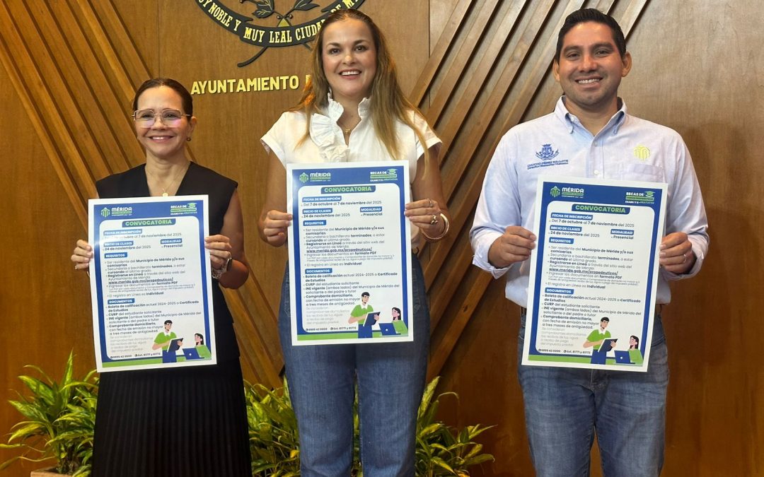 El Ayuntamiento de Mérida otorgará becas para Cursos Propedéuticos Exani I y II