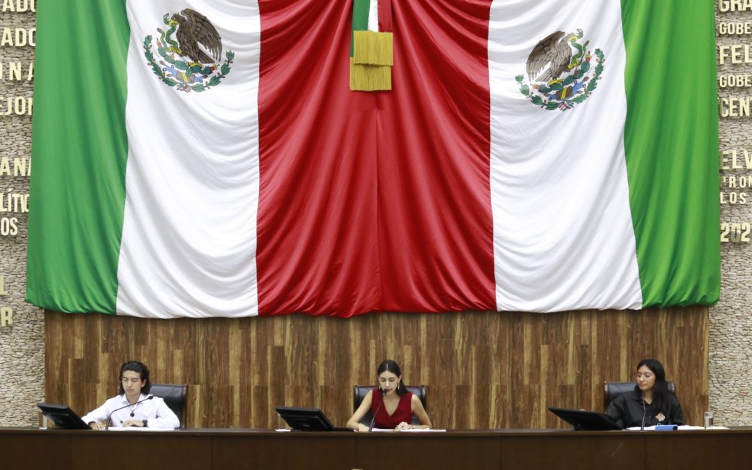 Instalan la Primera Legislatura del Parlamento Juvenil Yucatán 2025
