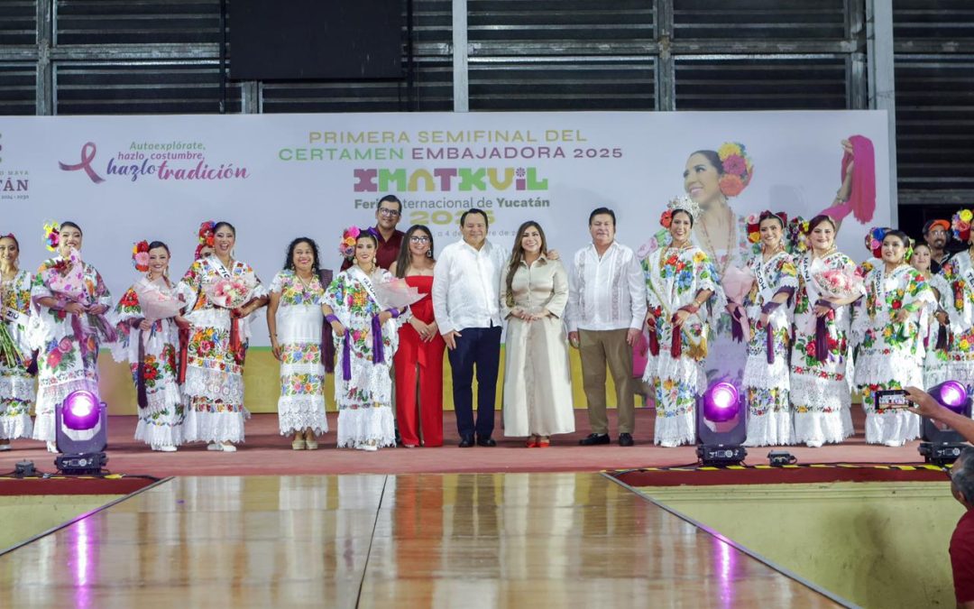 Eligen a primeras semifinalistas del Certamen Embajadora Xmatkuil 2025