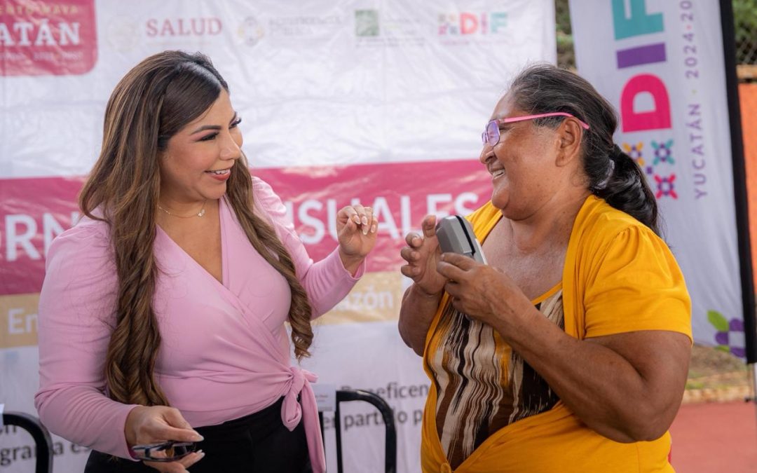 DIF Yucatán y Beneficencia Pública inician entrega de lentes de armazón