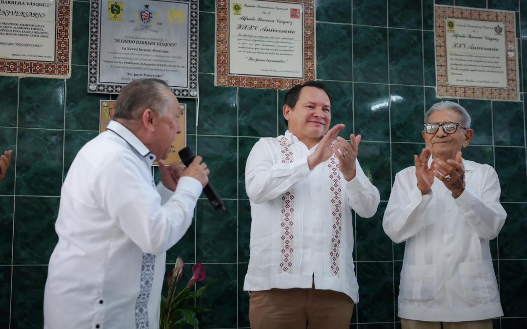 Celebran 50 aniversario de la Escuela Federal N° 5 “Alfredo Barrera Vásquez”