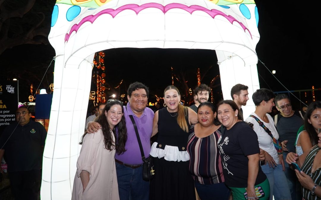 Inaugura alcaldesa Festival de las Ánimas 2025, ante más de 5 mil asistentes