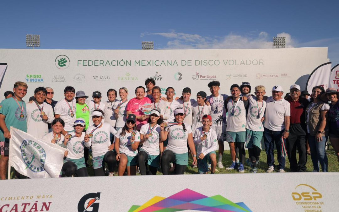 Impulsa Yucatán talento juvenil en campeonato nacional de Ultimate Frisbee