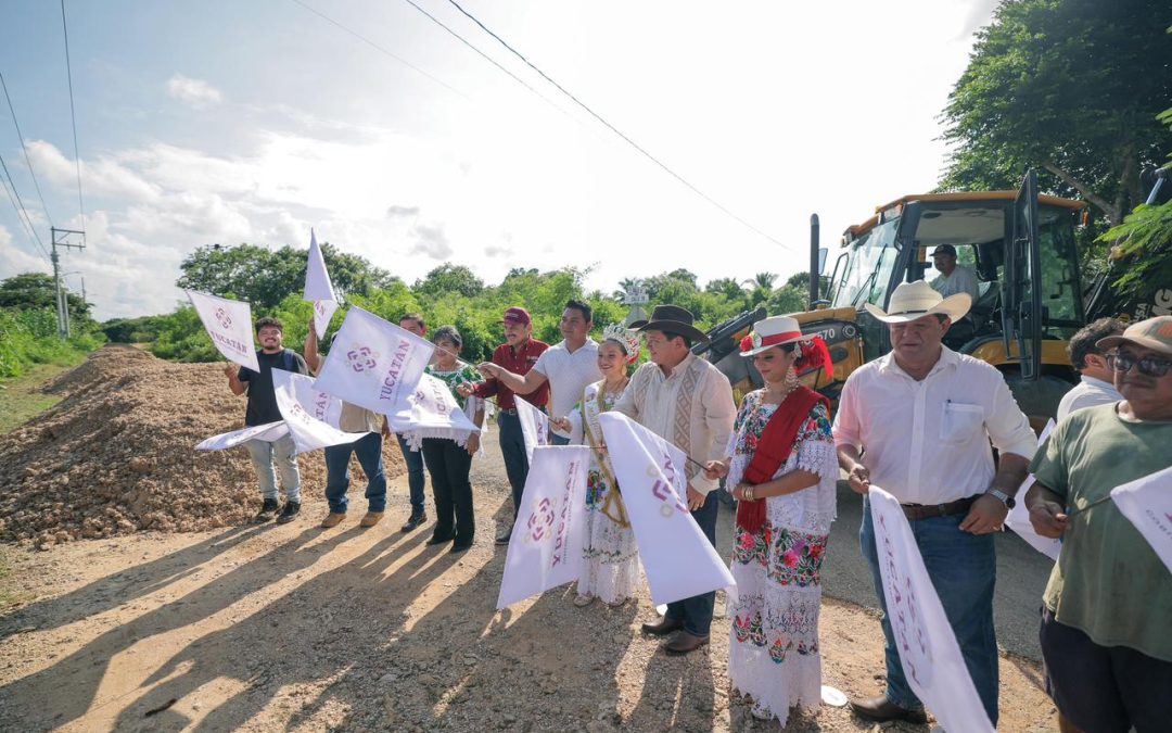 Reitera Díaz Mena su compromiso con el campo yucateco