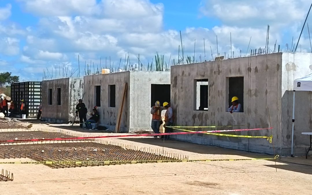 Impulsa déficit habitacional en Yucatán aumento de meta federal de construcción de vivienda