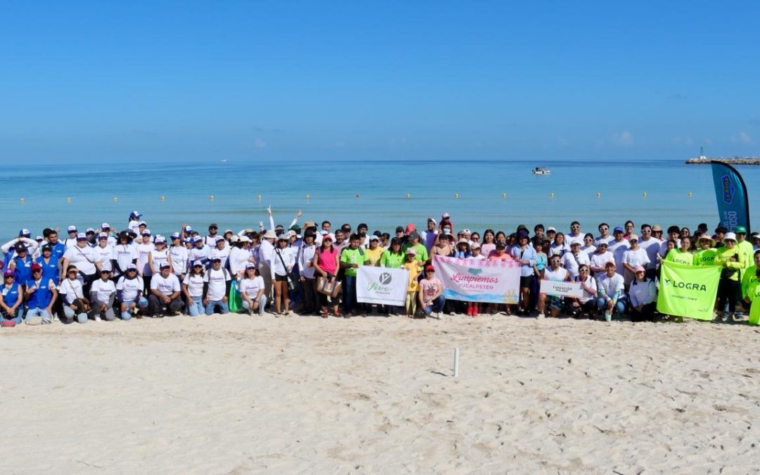 Realizan Limpieza de Playas Rosa para proteger costas yucatecas