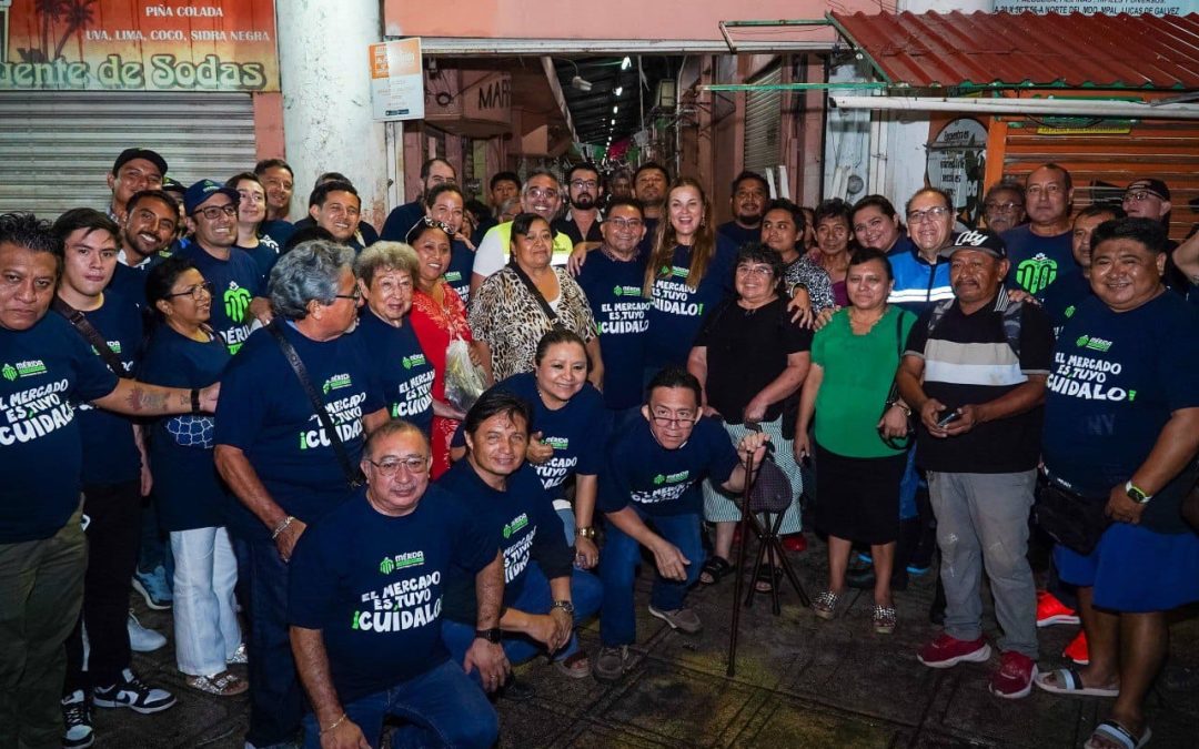 Realizan limpieza integral del Mercado Lucas de Gálvez