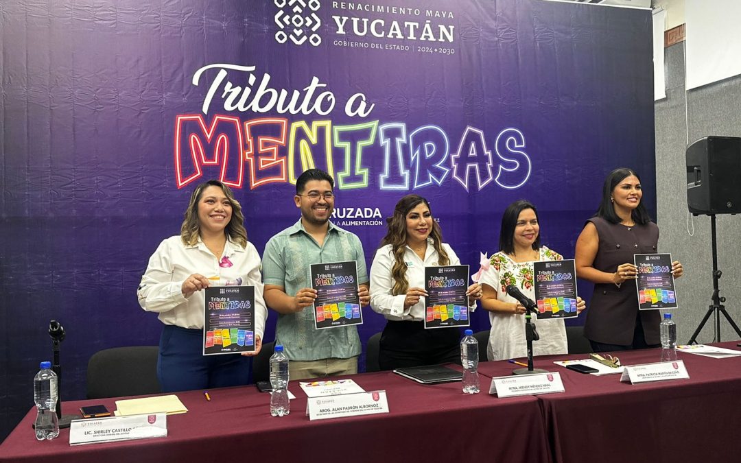 Anuncian “Tributo a Mentiras”, a Beneficio del DIF Yucatán 