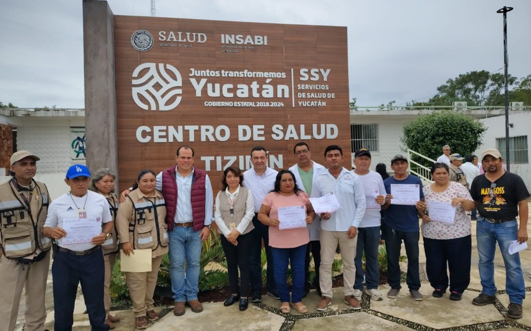 En el centro de salud de Tizimín no hay criaderos de moscos