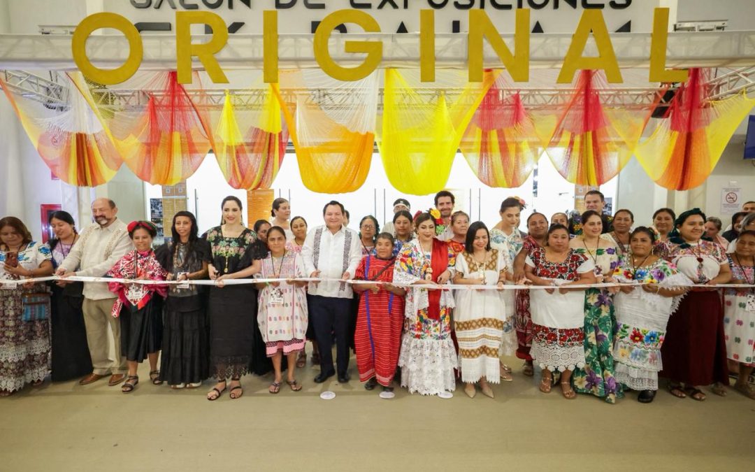 Inicio “Original Yucatán, Encuentro de Arte Textil Mexicano”, uno de los espacios artesanales más importante de América Latina