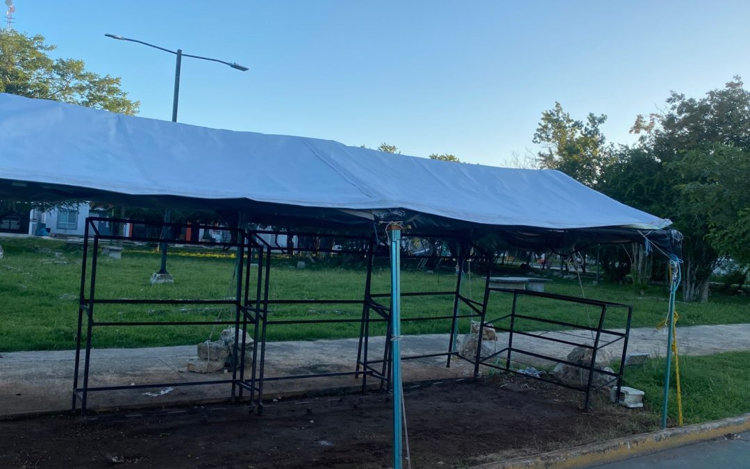 Refuerza Ayuntamiento de Mérida el orden en la vía pública, con retiro de puestos sin permiso.