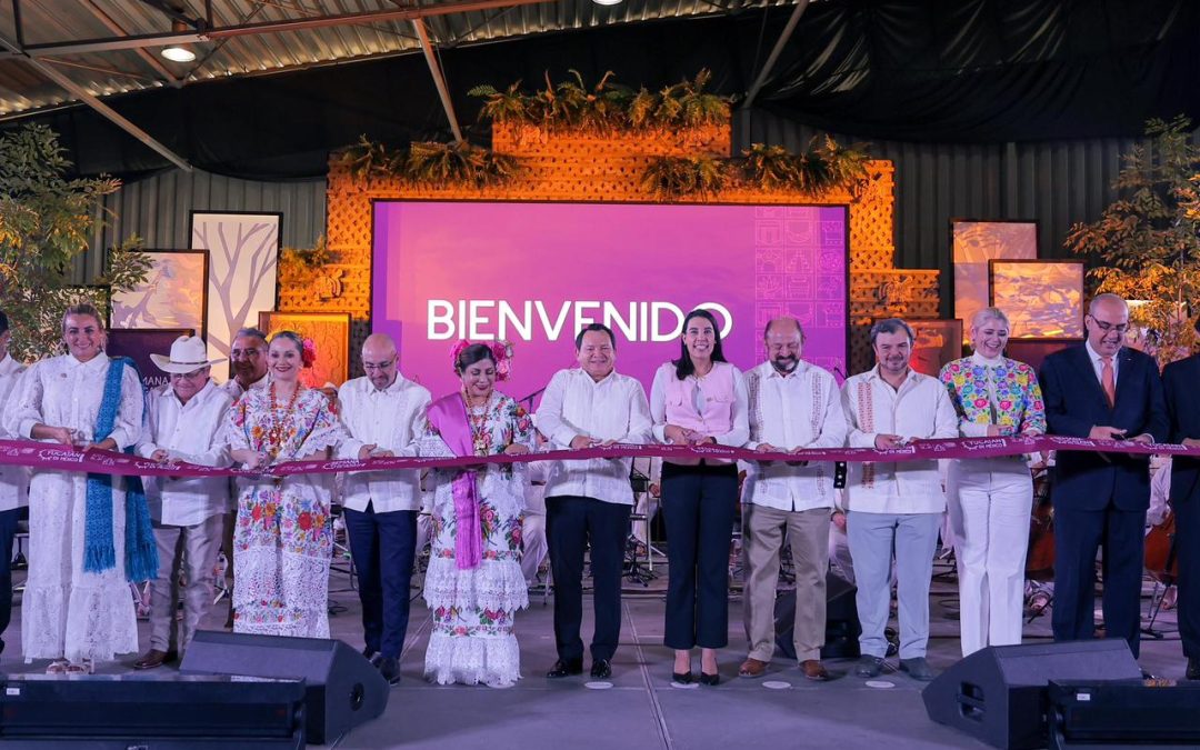 Inaugura Díaz Mena su primera semana de Yucatán en México