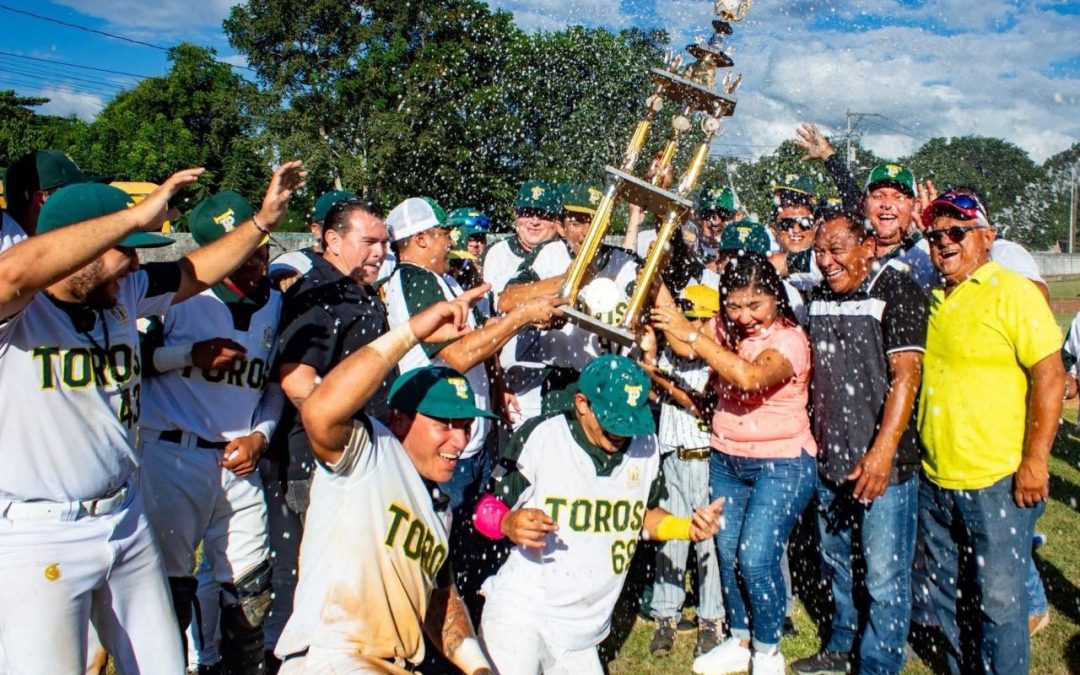 Toros de Panabá, campeón de la Liga Oriental de Béisbol