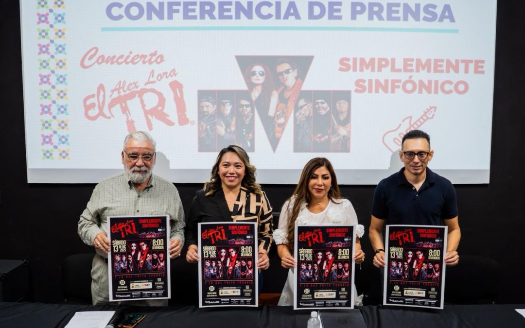 Anuncia DIF Yucatán concierto “El Tri Sinfónico” a beneficio de Casa Otoch