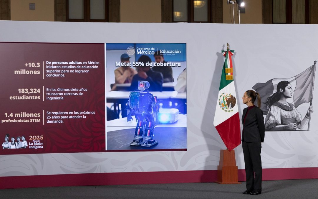 Presenta presidenta Sheinbaum SaberesMx, plataforma gratuita que democratiza el conocimiento