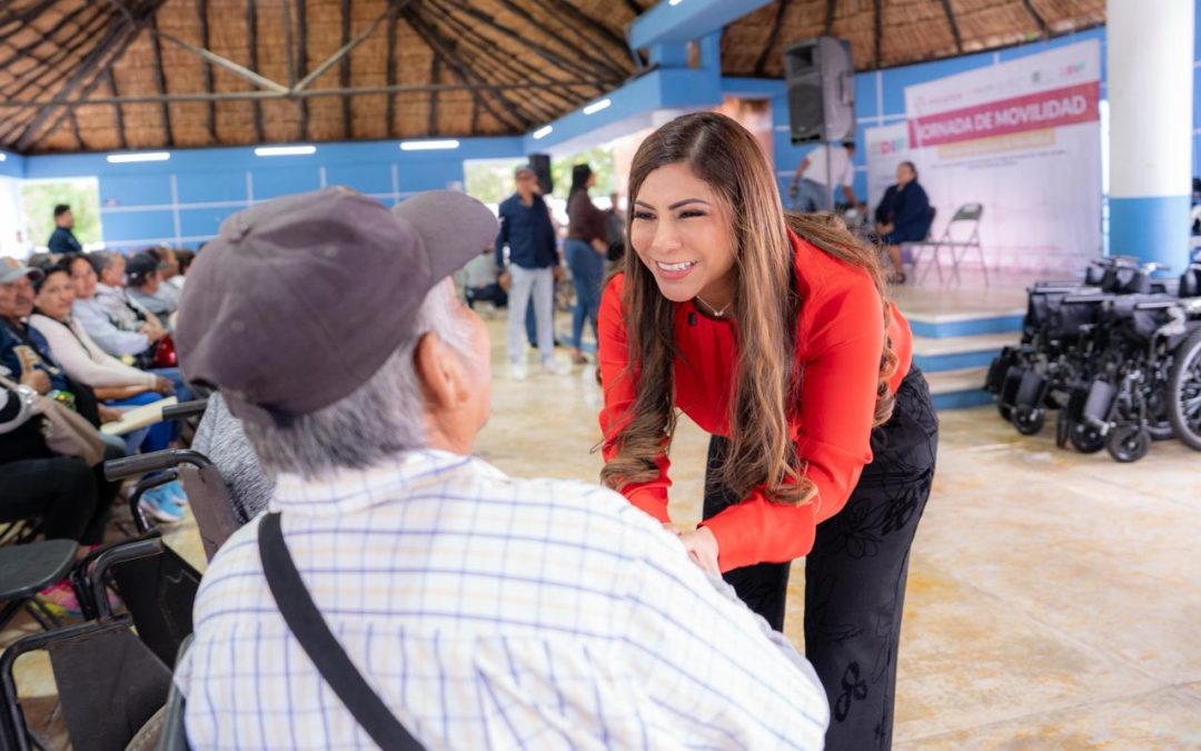 Fortalecen inclusión y movilidad en Yucatán, con más de 700 aparatos funcionales