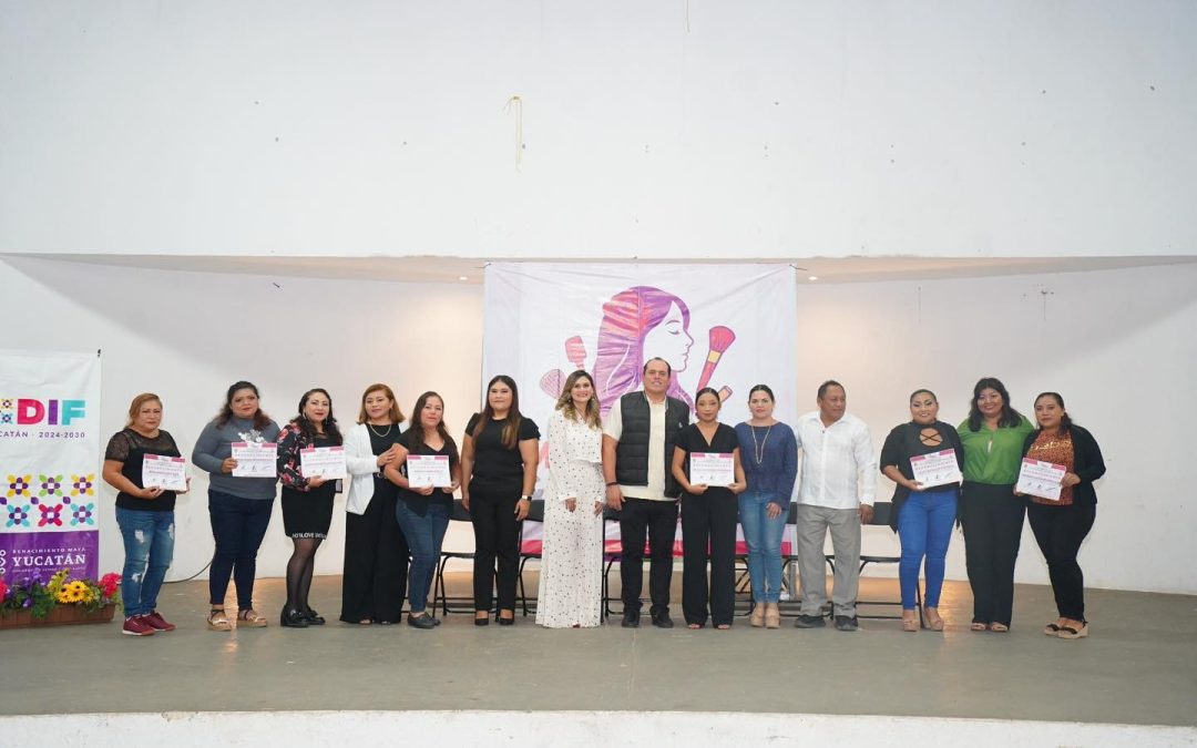 Clausura DIF Tizimín talleres de emprendimiento