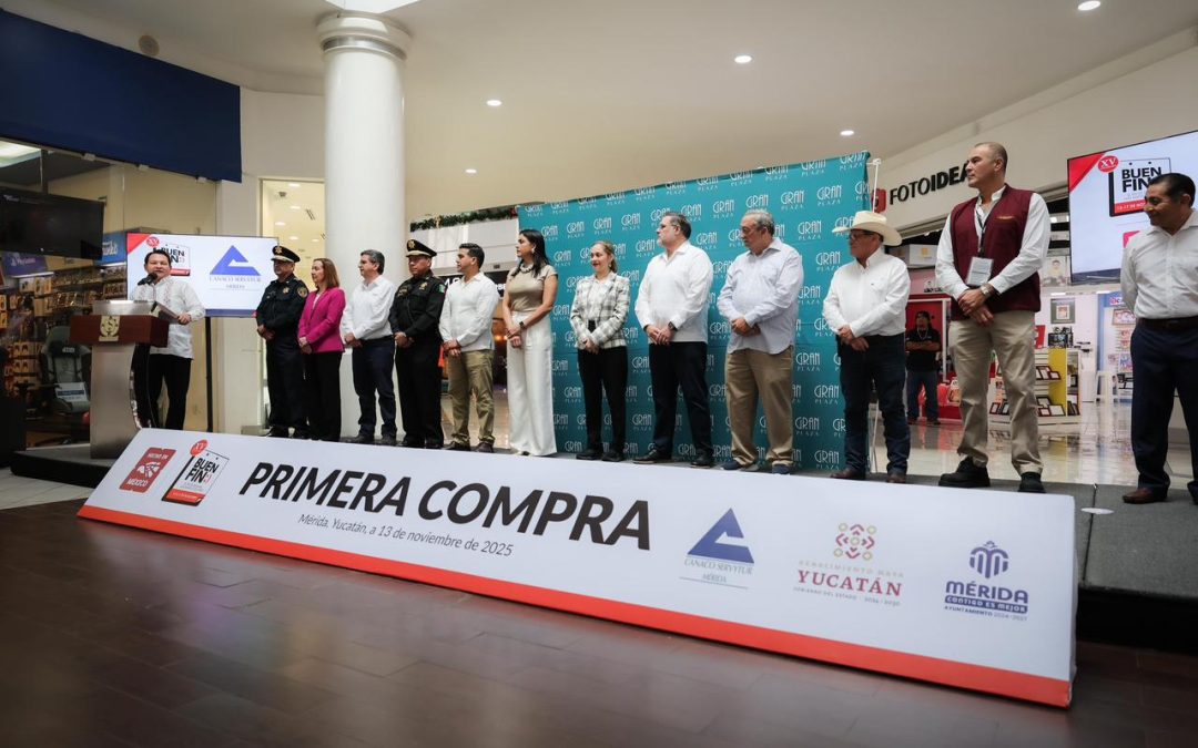 Gobernador de Yucatán impulsa el Buen Fin con primera compra y estímulos fiscales