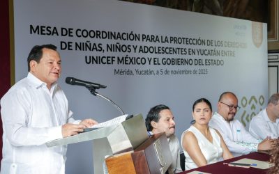Fortalecen Yucatán y Unicef protección de niñas, niños y adolescentes
