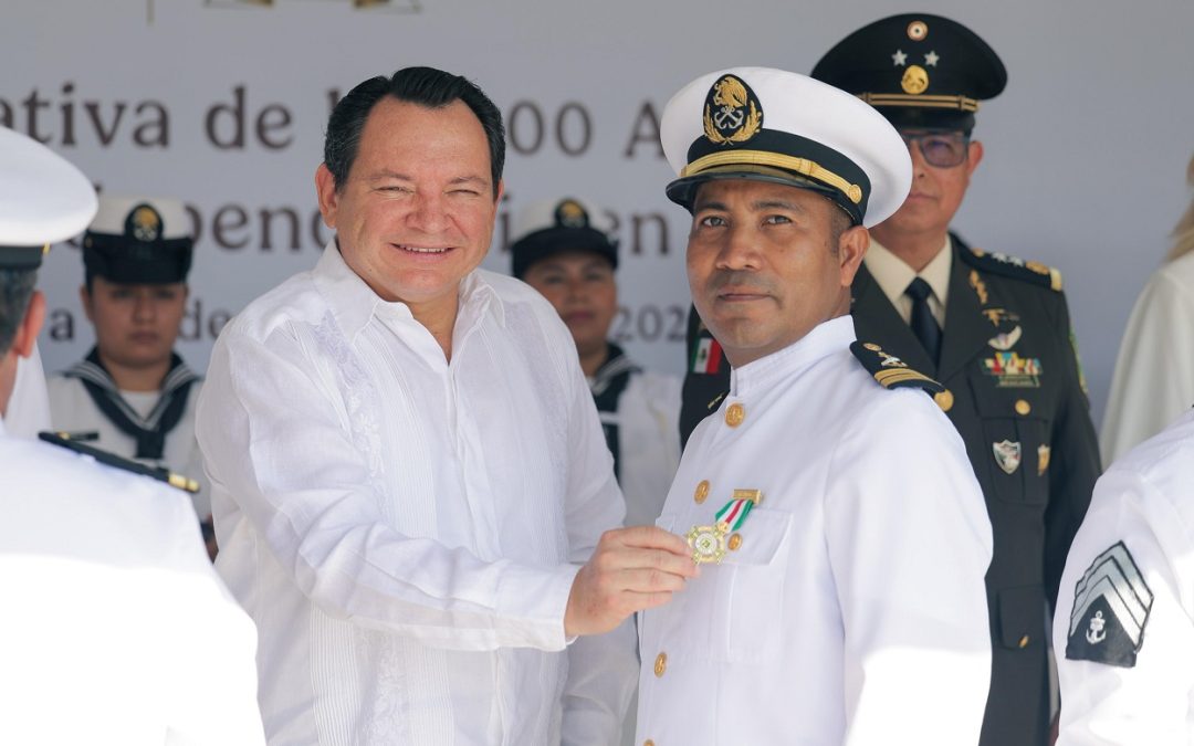 Yucatán celebra bicentenario de Independencia Marítima Nacional