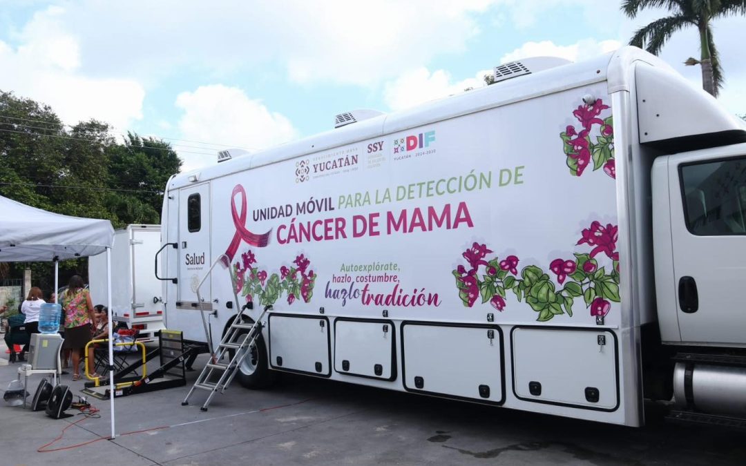 Llega la Unidad Móvil de Mastografía a Tizimín