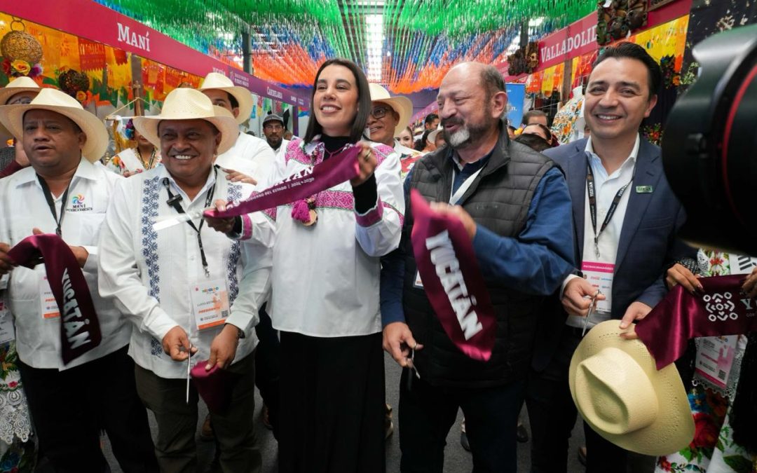 Yucatán destaca en Tianguis Nacional de Pueblos Mágicos con la presentación conjunta de sus siete localidades