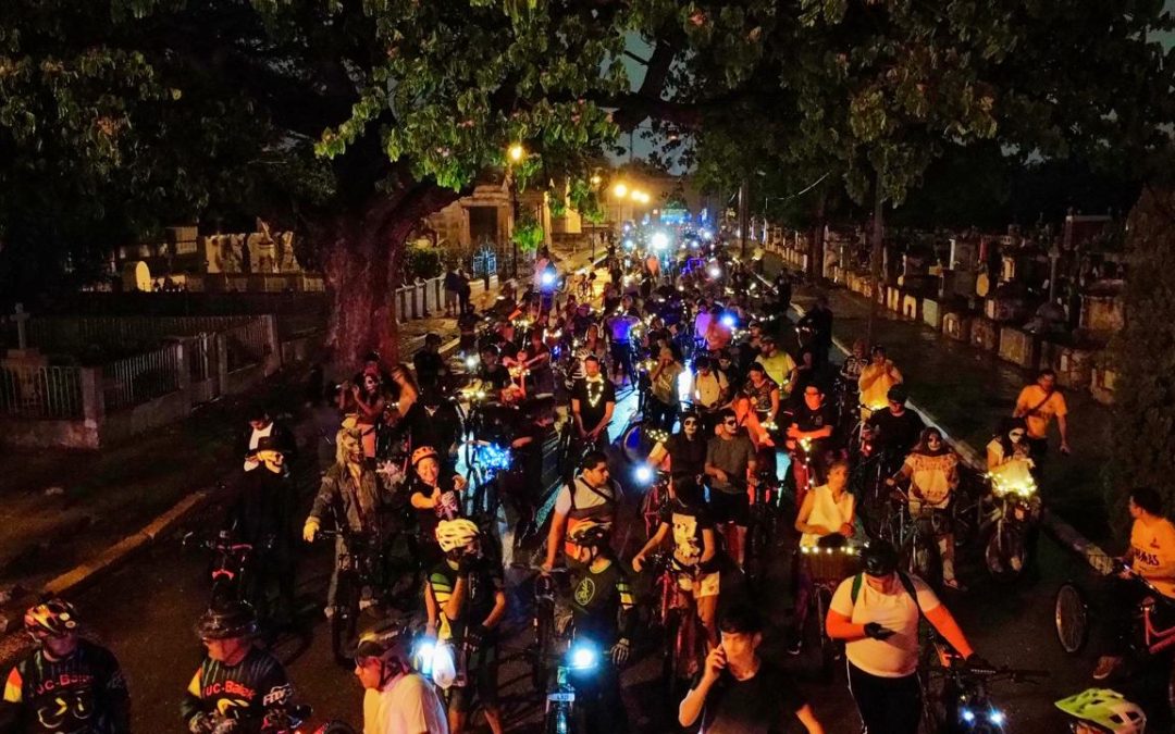 Promueve Ayuntamiento de Mérida uso de la bicicleta en el Festival de las Ánimas
