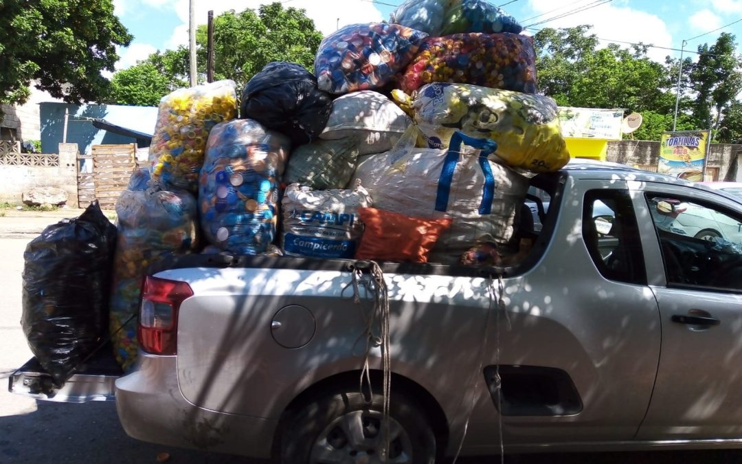 Urge trasladar más de 2 toneladas de tapitas de Tizimín a Mérida