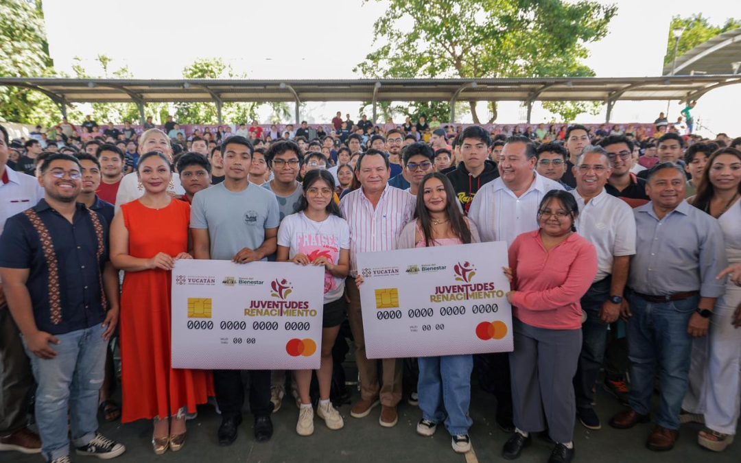 Inicia distribución de tarjetas Felipe Carrillo Puerto a estudiantes del Tecnológico de Mérida 