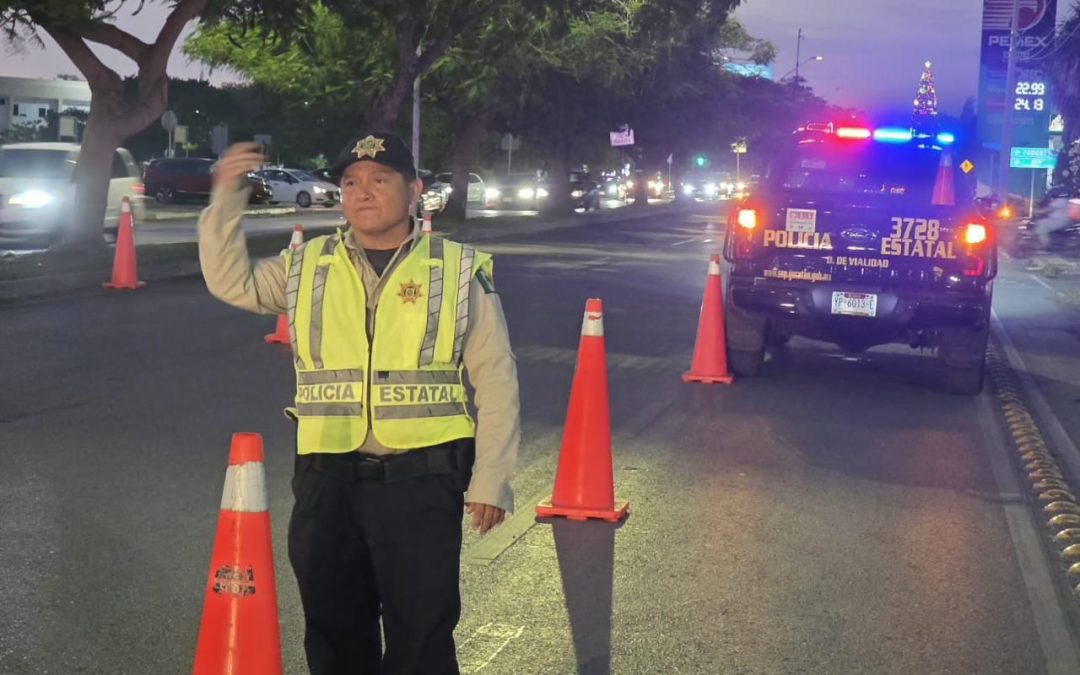 SSP reporta ocho siniestros viales durante operativo navideño