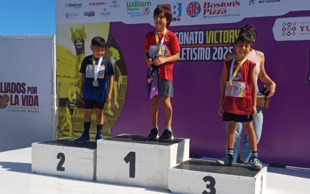 Tizimín sale victorioso en competencia de atletismo