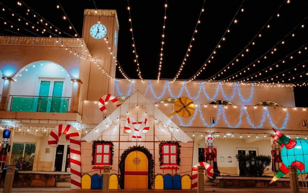 El centro de Tizimín se luce en la época más hermosa del año