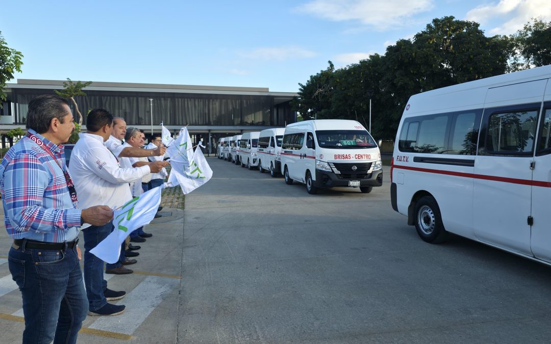 Inició el cambio de unidades en el FUTV, con 14 vehículos nuevos
