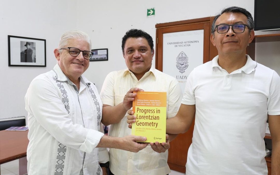 UADY presentará libro “Progress in Lorentzian Geometry”, disciplina clave para entender el universo