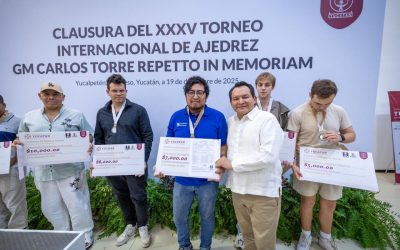 Se consolida Yucatán como referente del ajedrez internacional