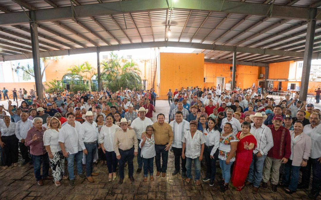 Gobierno de Yucatán entrega apoyos para el “Renacimiento” del campo en 10 municipios